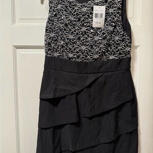 Elegant Black Lace Dress